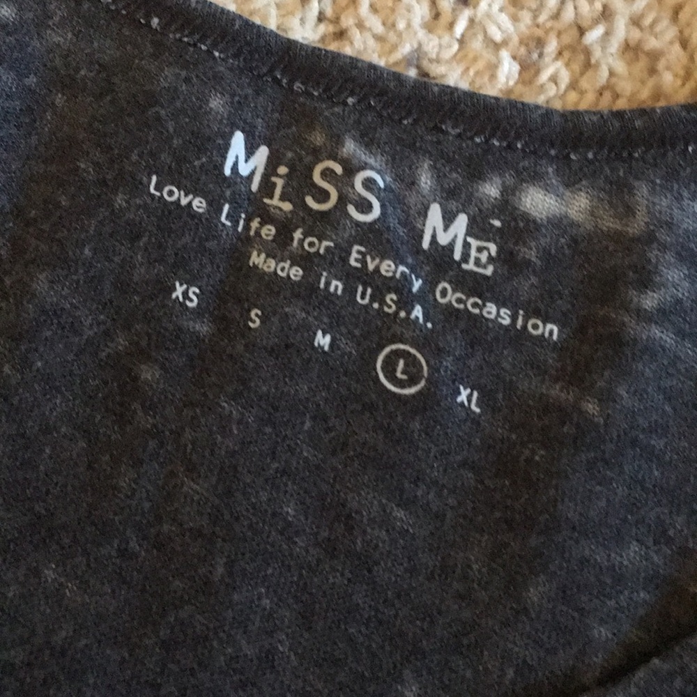 Miss me tank size large - Picture 2 of 3